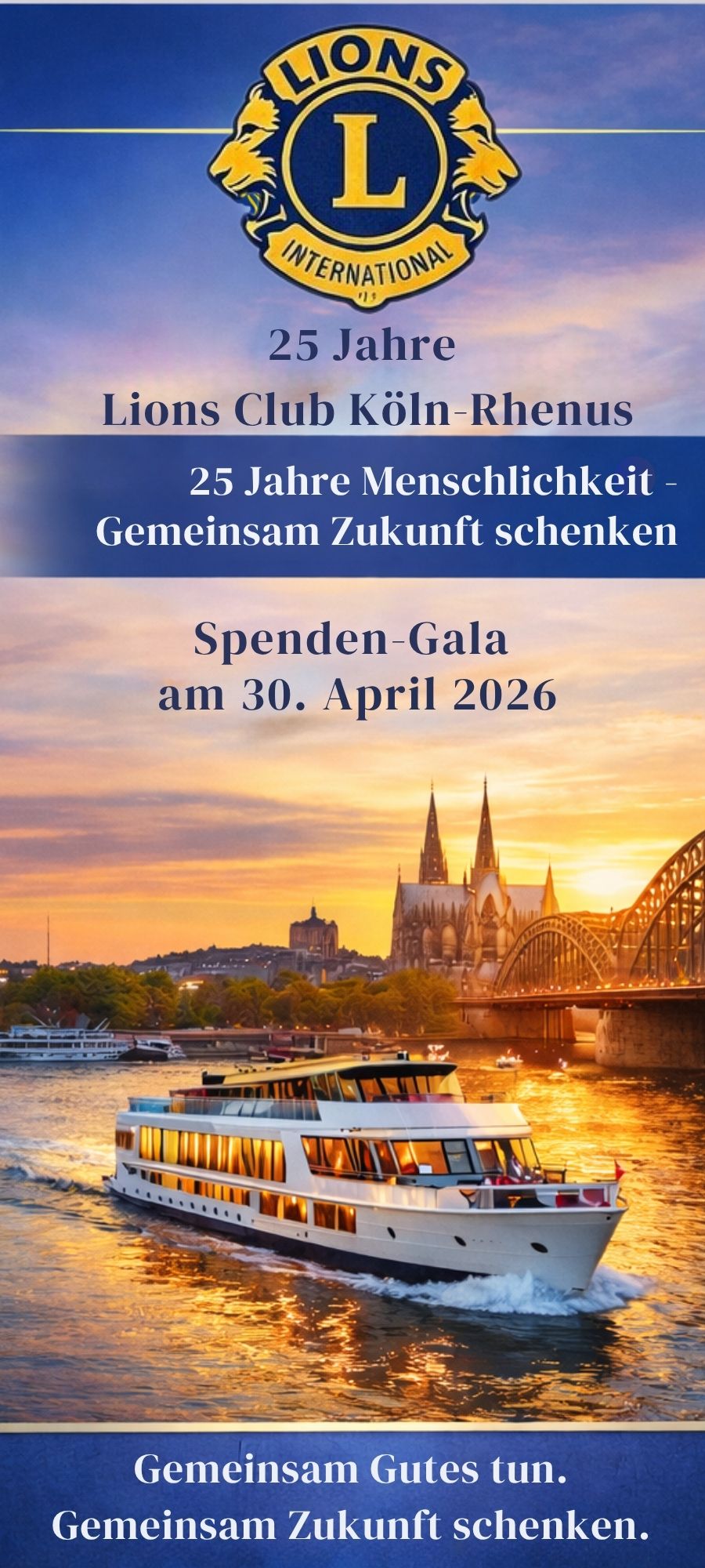 Spenden Gala Lions Club Köln Rhenus
